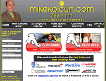 Tablet Screenshot of mikekolcun.com